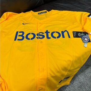 Nike Yellow Boston Jersey